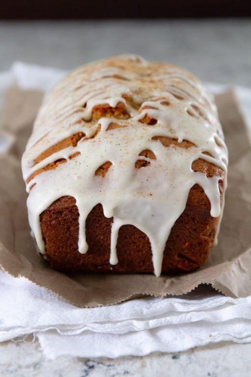 Eggnog Challah with Rum Glaze