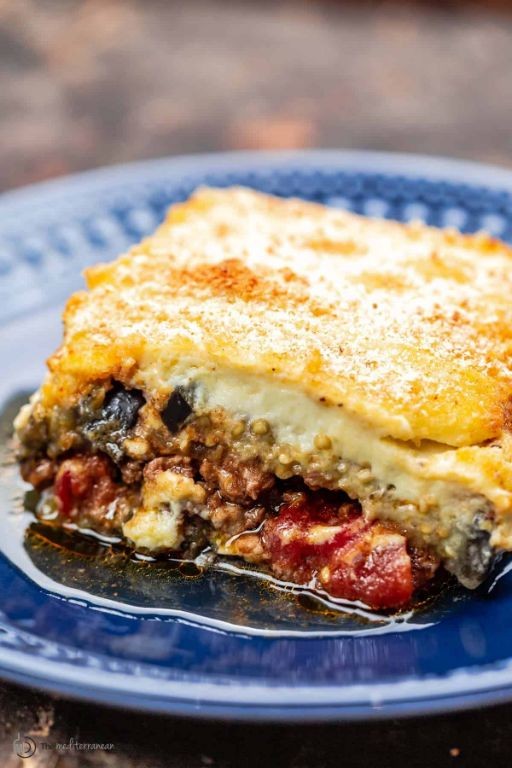 Eggplant Moussaka with Béchamel Sauce