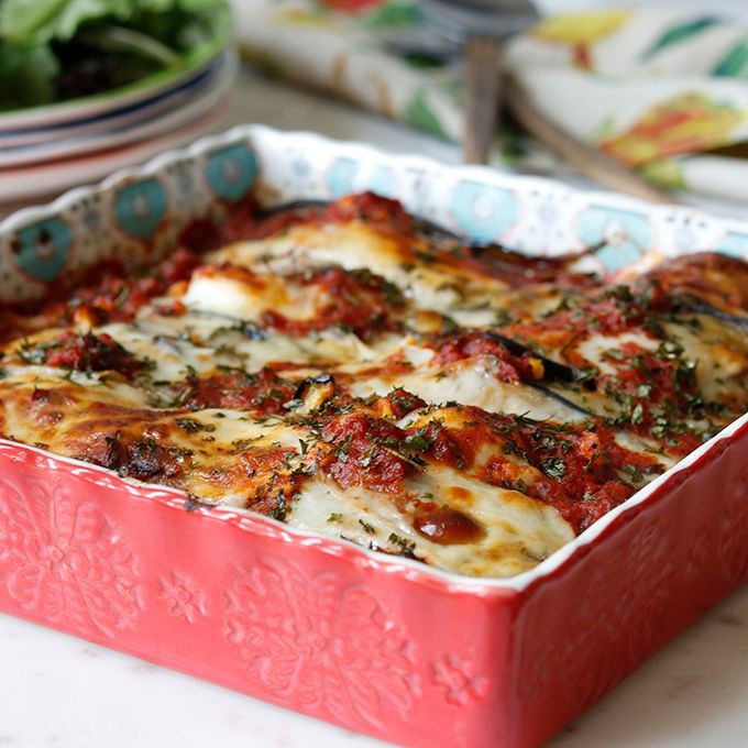 Eggplant Parmesan with Marinara Sauce
