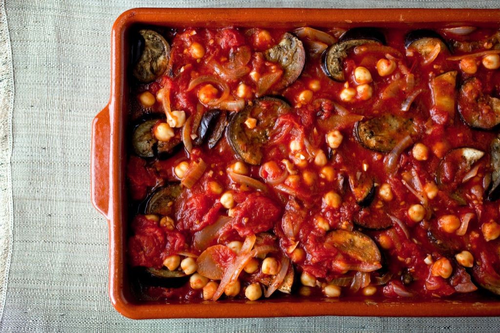 Eggplant and Tomato Casserole