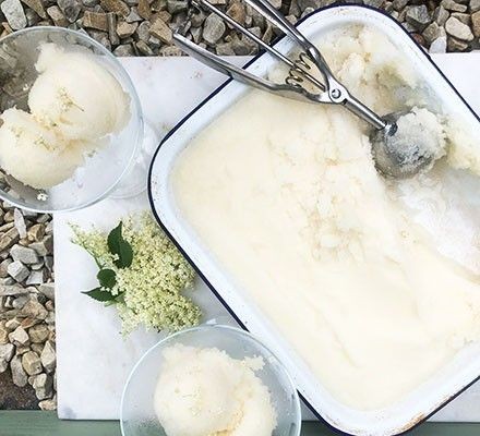Elderflower Sorbet