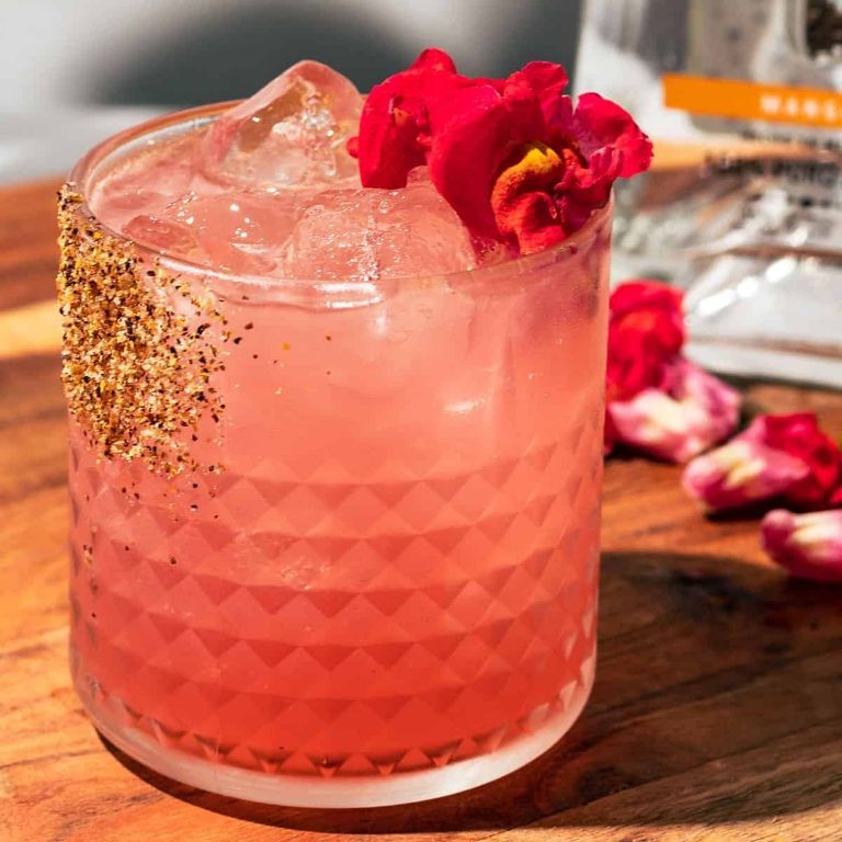 Empress Gin Hibiscus Margarita