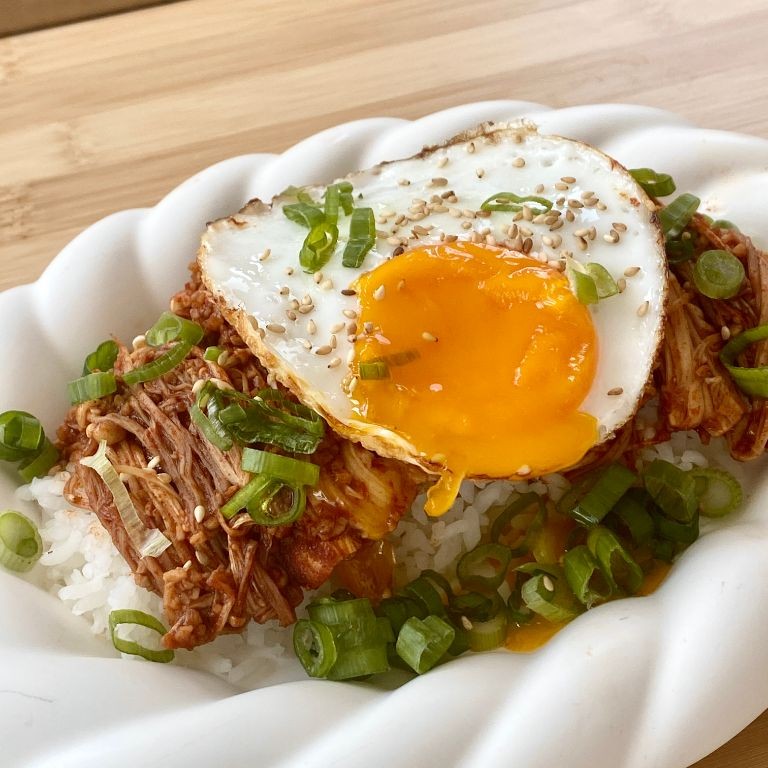 Enoki Mushroom Fried Rice