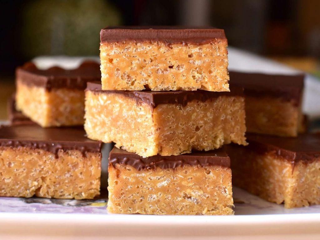 Espresso Scotcheroos