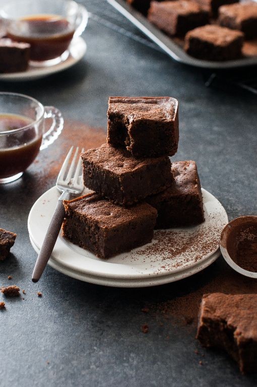 Espresso Vegan Brownies