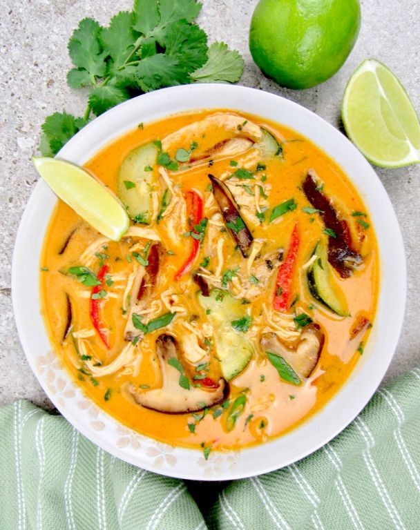 Evaporated Milk Coconut Curry Soup