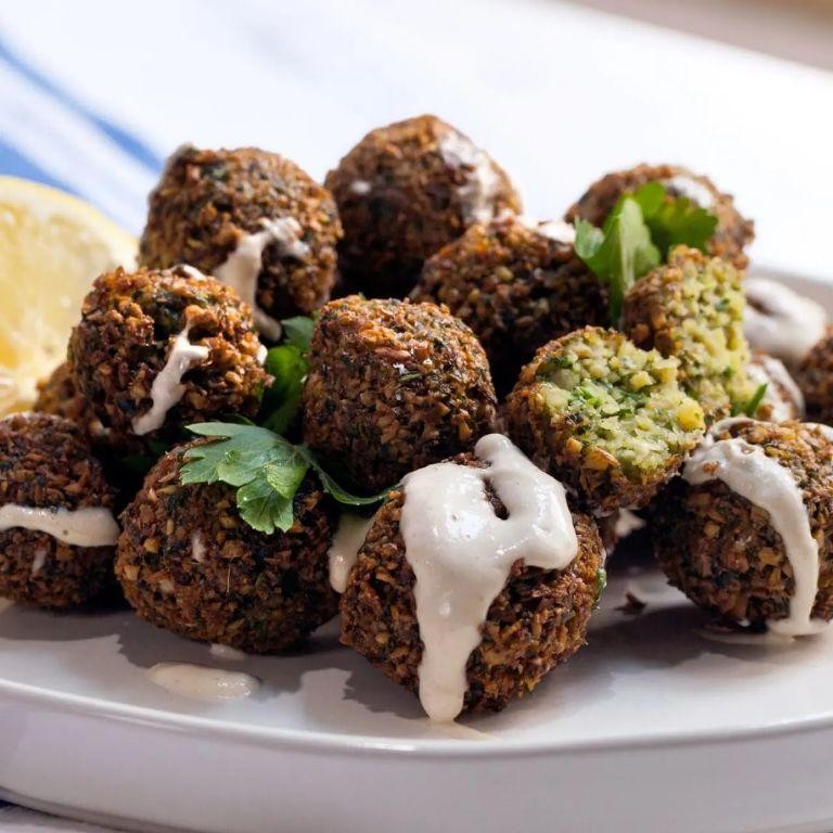 Falafel with Tahini Sauce