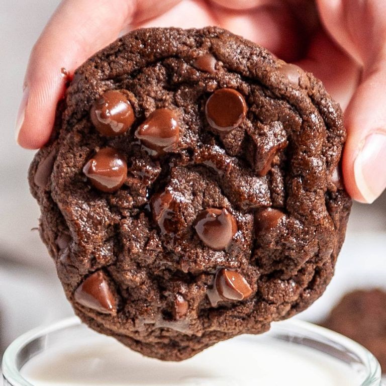 Fast Double Chocolate Cookies
