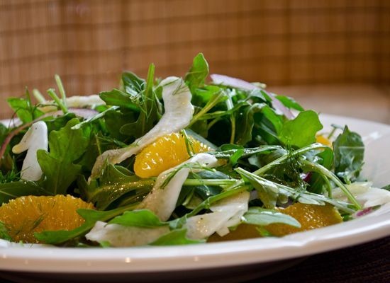 Fennel and Orange Salad with Arugula