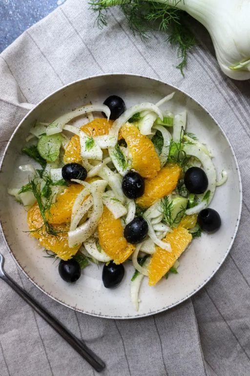 Fennel and Orange Salad with Olives