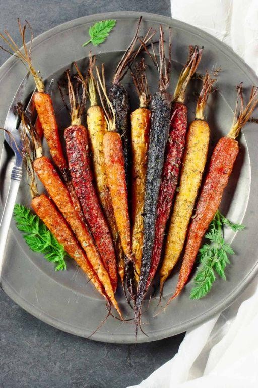 Fenugreek Infused Honey Glazed Carrots