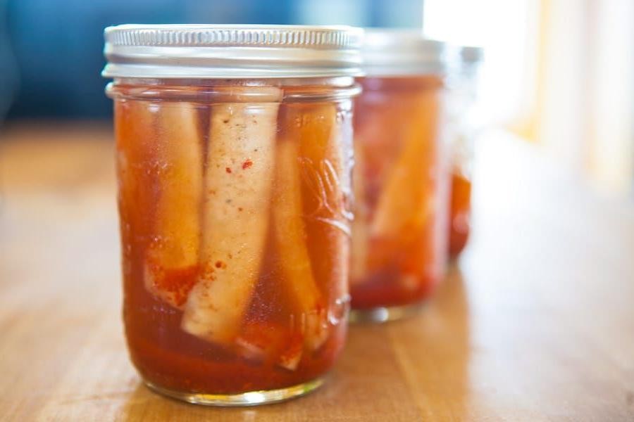 Fermented Daikon Radish Spears