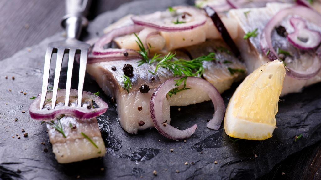 Fermented Herring with Onions