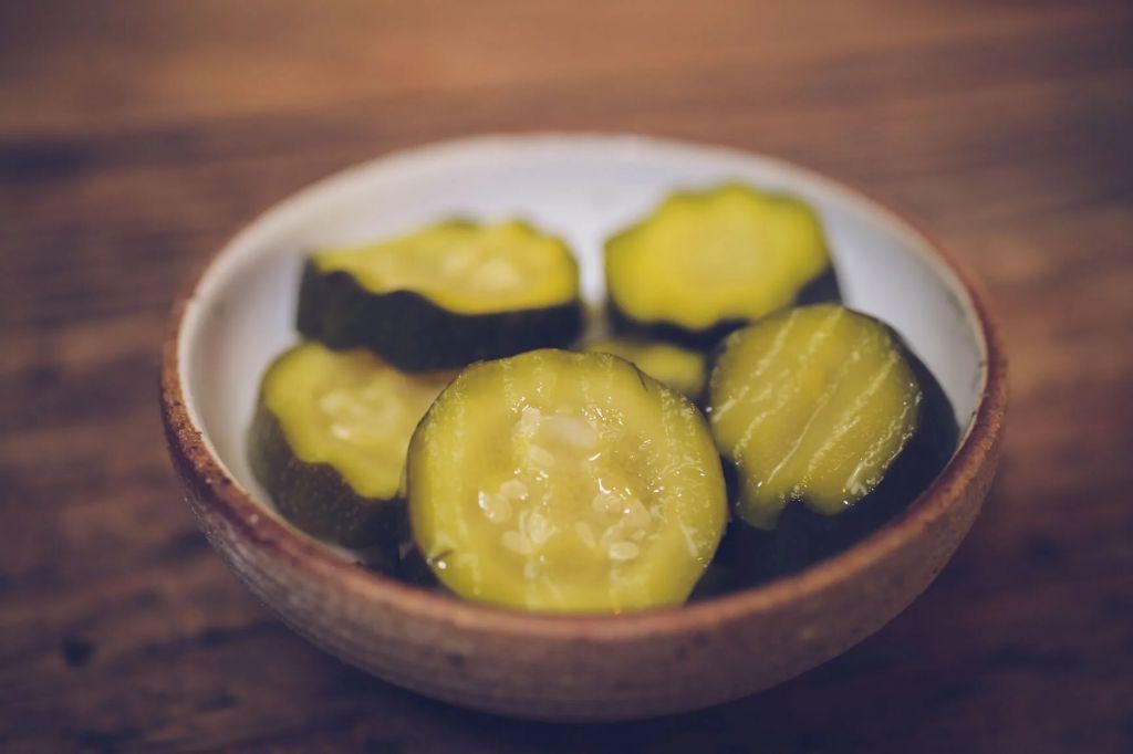 Fermented Zucchini Coins