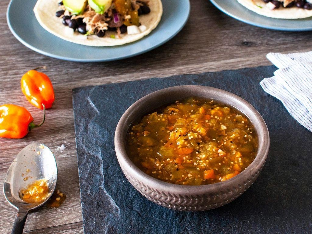 Fiery Tabasco Pepper Salsa