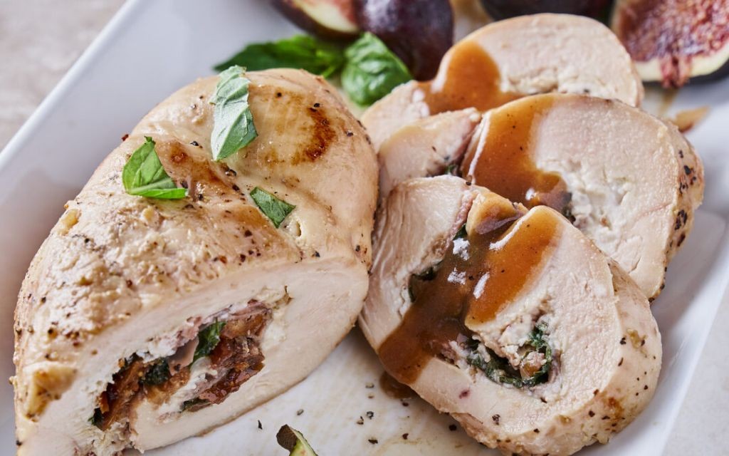 Fig and Honey Stuffed Chicken
