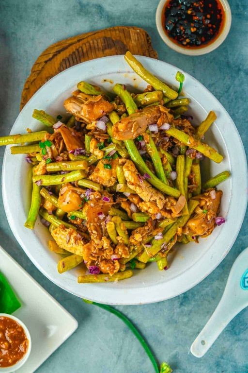 Filipino Vegan Adobo with Green Beans