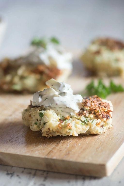 Fish Fillet Cakes with Remoulade