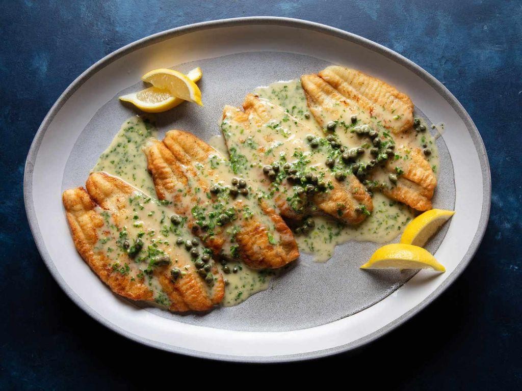 Fish Fillet Piccata with Capers