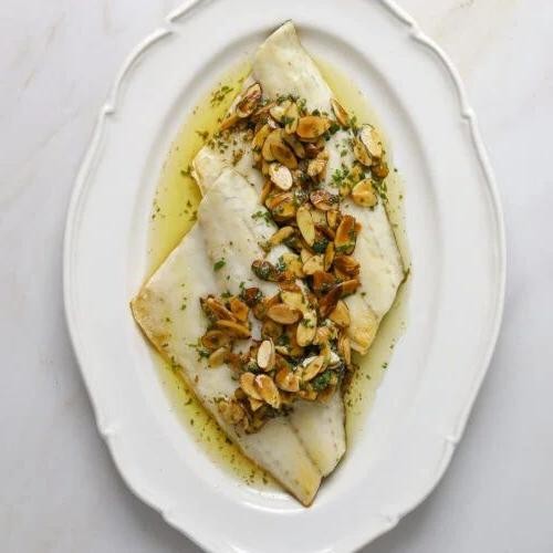 Fish Fillet with Brown Butter and Almonds