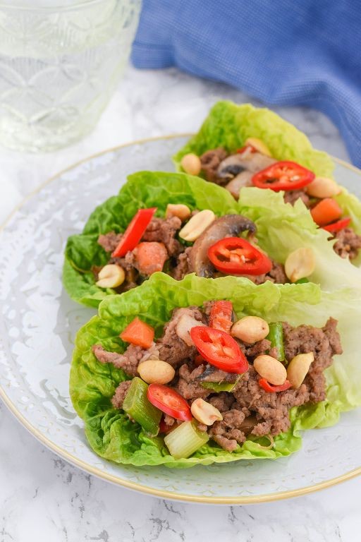 Five-Spice Lamb Lettuce Wraps