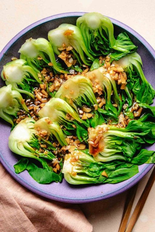 Five-Spice Steamed Bok Choy