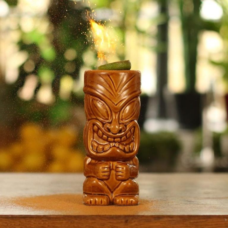 Flaming Zombie with 151 Rum Float