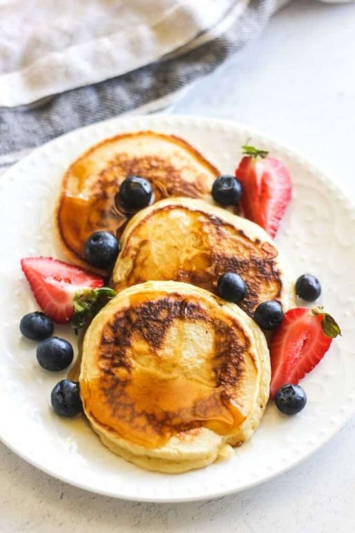 Fluffy Evaporated Milk Pancakes