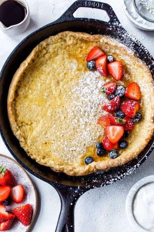 Fluffy German Oven Pancake