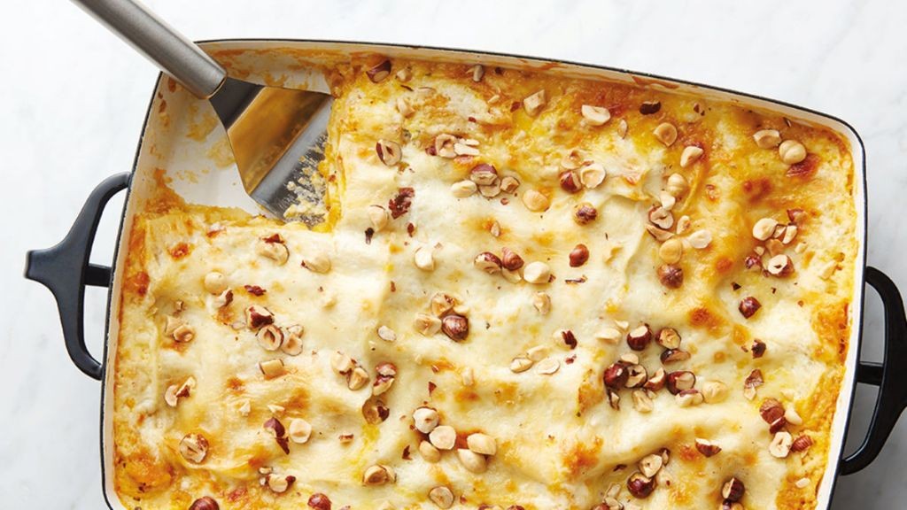 Fontina and Butternut Squash Lasagna