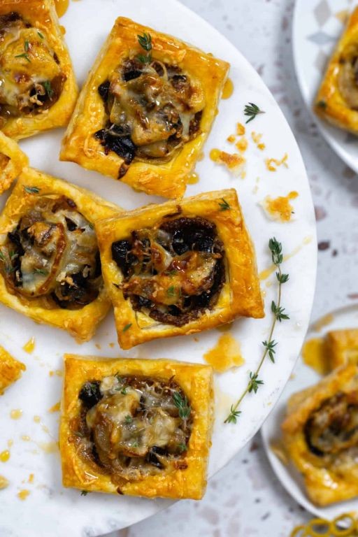Fontina and Caramelized Onion Tart