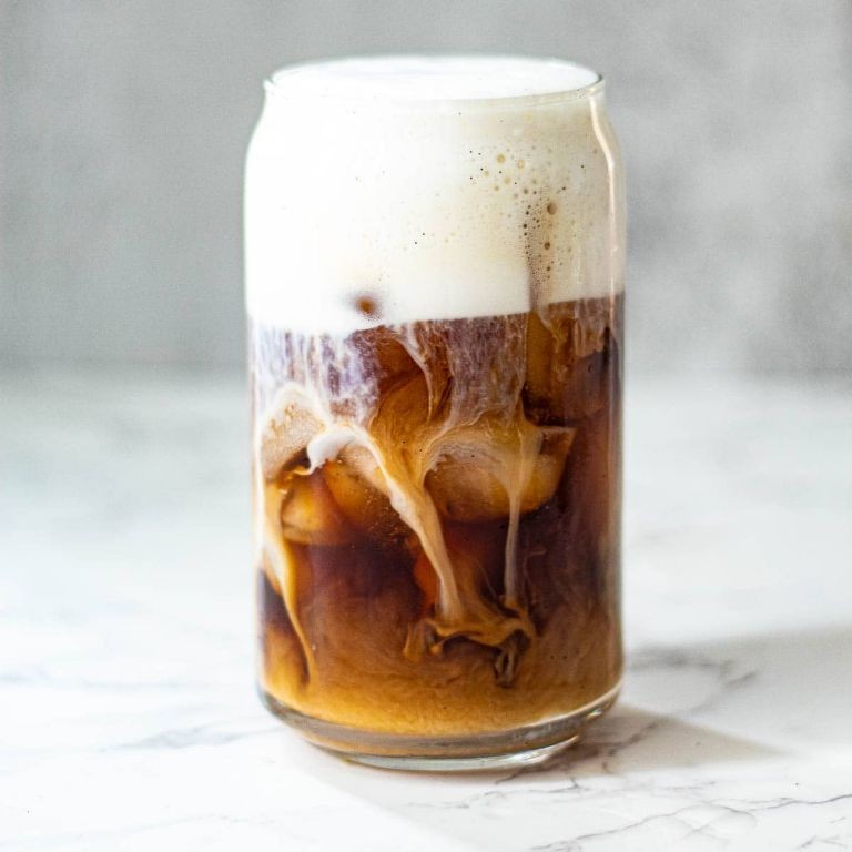 French Vanilla Cappuccino with Cold Foam