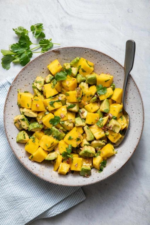 Fresh Mango Avocado Salad