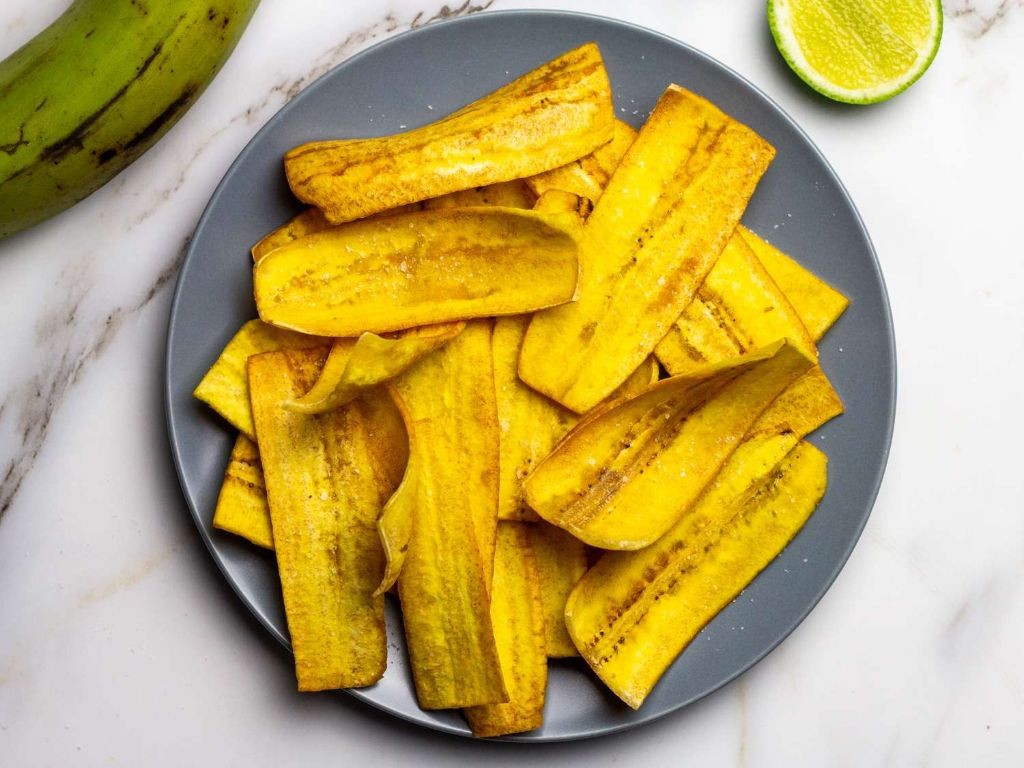 Fried Green Plantain Chips