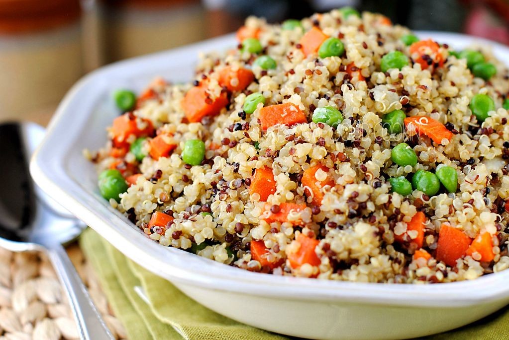 Frozen Carrot and Quinoa Pilaf