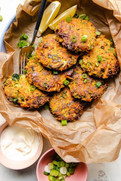 Frozen Carrot and Zucchini Fritters