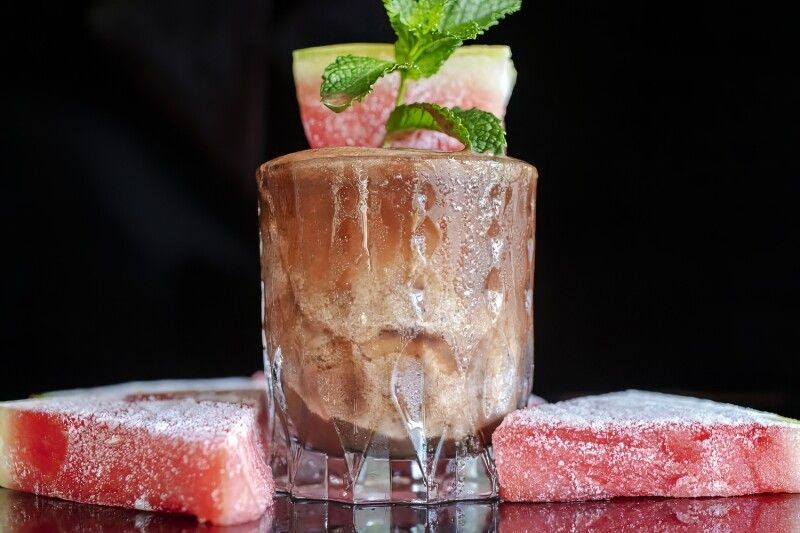 Frozen Watermelon Mint Cooler