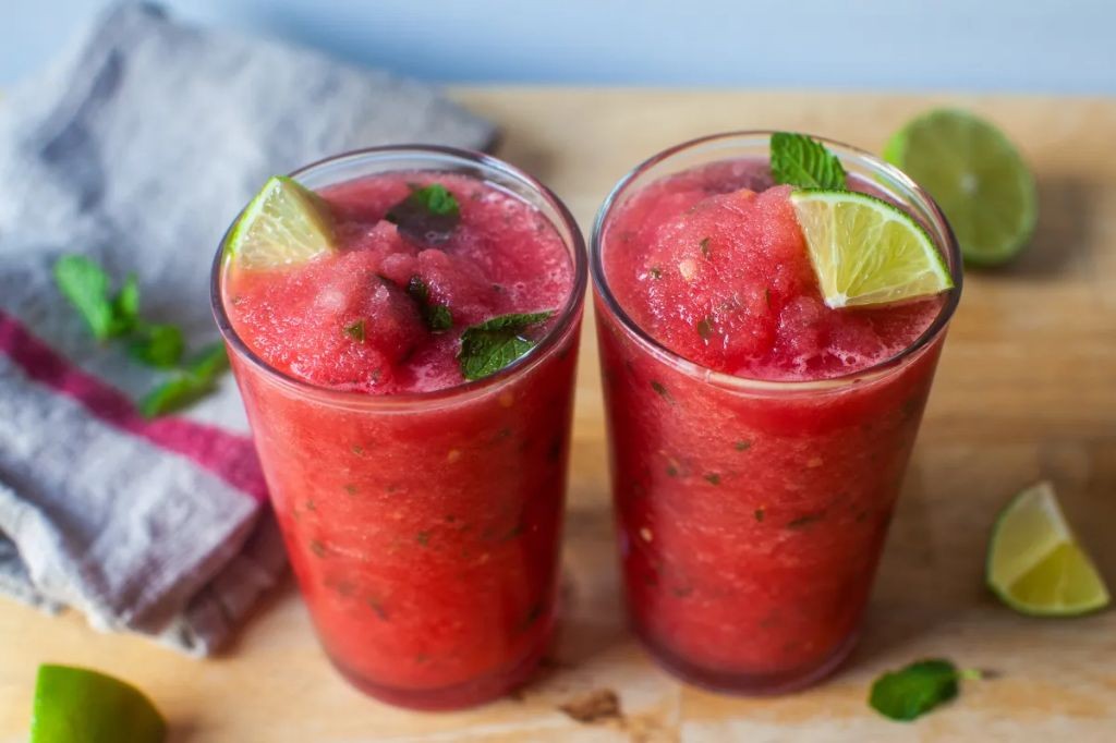Frozen Watermelon Mojito