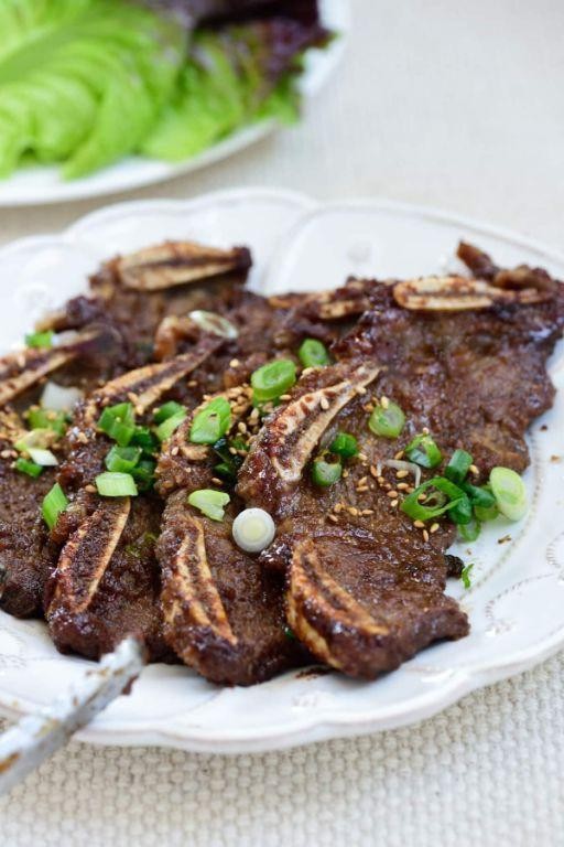 Galbi (Korean BBQ Short Ribs)