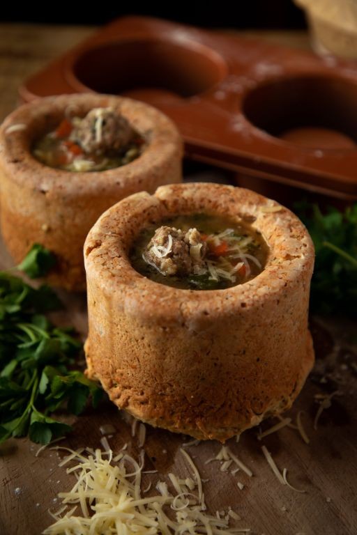 Garlic Asiago Bread Bowl