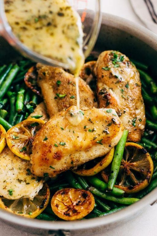 Garlic Butter Chicken Breasts with Lemon