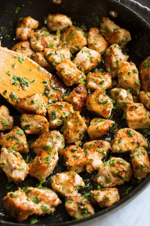 Garlic Butter Chicken Chunks