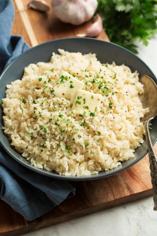 Garlic Butter Jasmine Rice