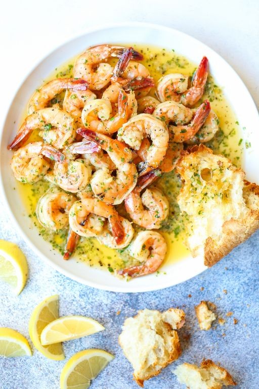 Garlic Butter Large Shrimp Scampi