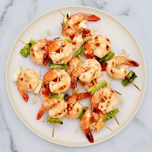 Garlic Butter Shrimp Kabobs