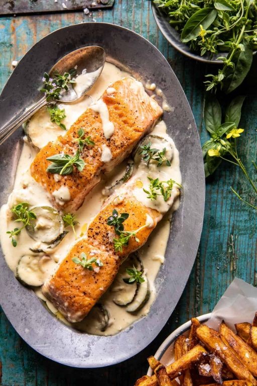 Garlic Herb Butter Salmon Marinade