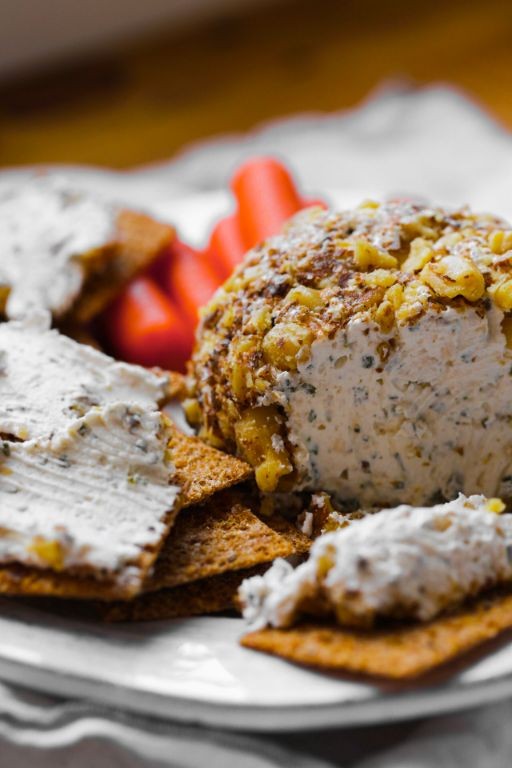 Garlic Herb Cream Cheese Ball