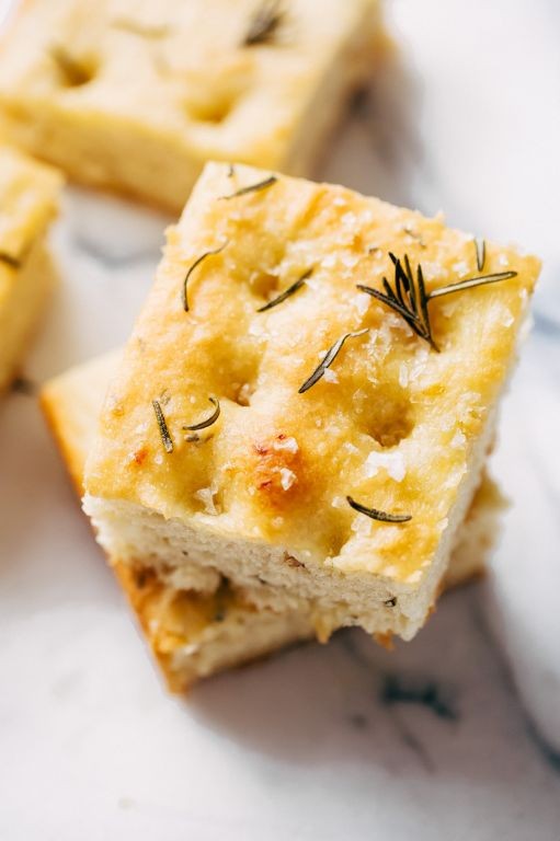 Garlic Herb Focaccia Bread