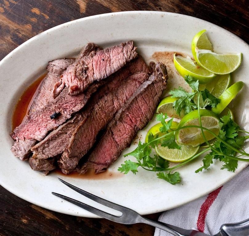 Garlic Herb Grilled London Broil