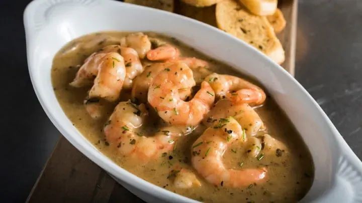 Garlic Lemon Pepper Shell On Shrimp